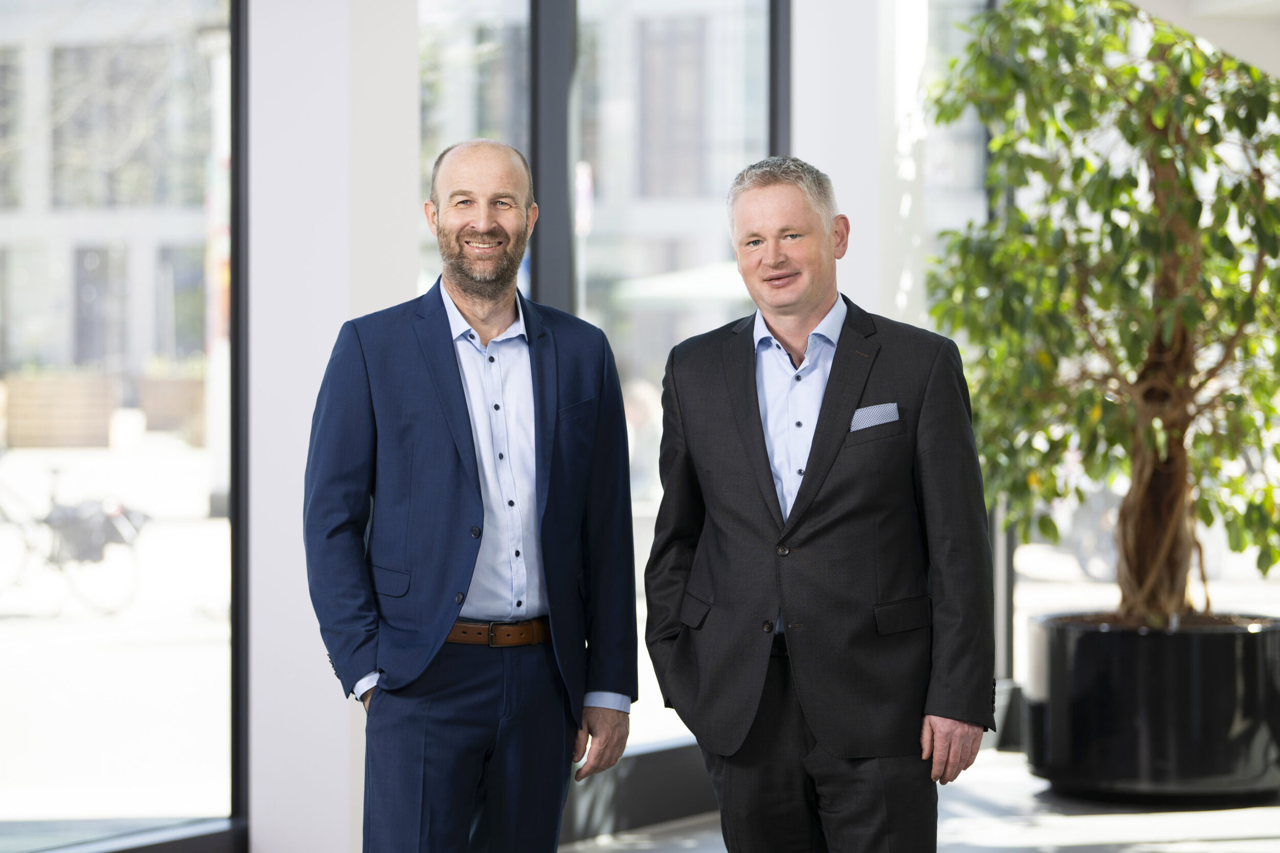 v.l.n.r.: Michael Buchner und Wolfgang Niedermeier