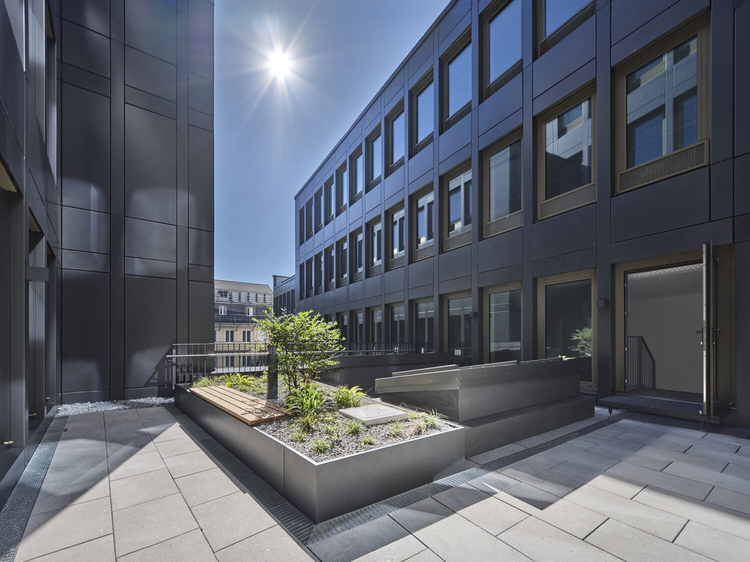 Das Projekt b.munich in der Bayerstraße 25, München